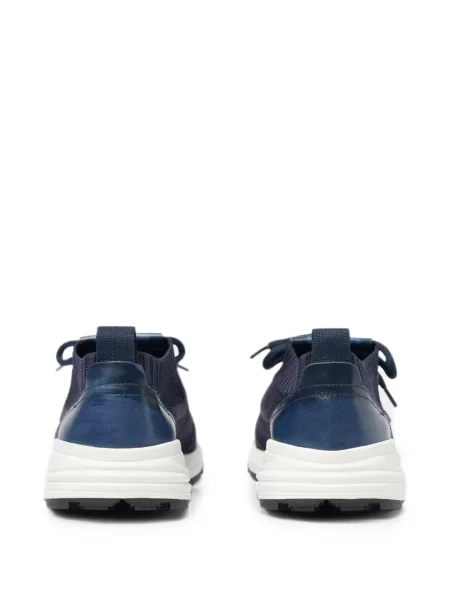 Fűzős csipkés sneaker Scarosso kék