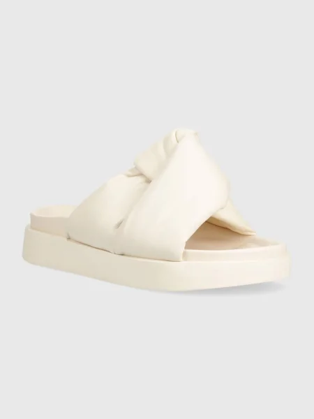 Inuikii Papucs Soft Crossed Ekru bézs