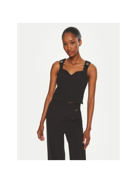 Rinascimento Felső Slim Fit fekete