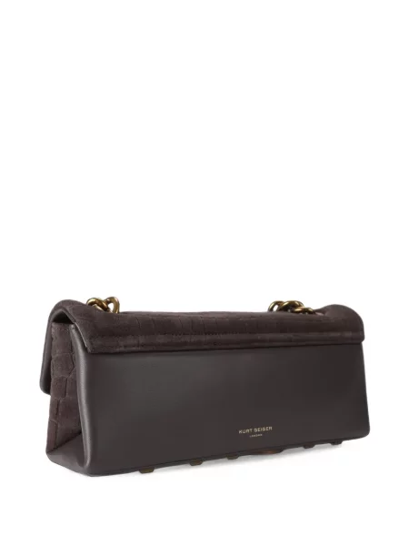 Geantă Kurt Geiger London maro