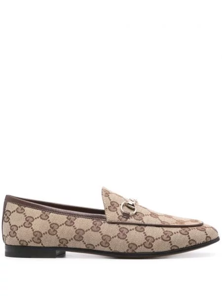 Plátěné loafers Gucci
