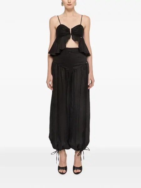 Top Nissa din lyocell negru