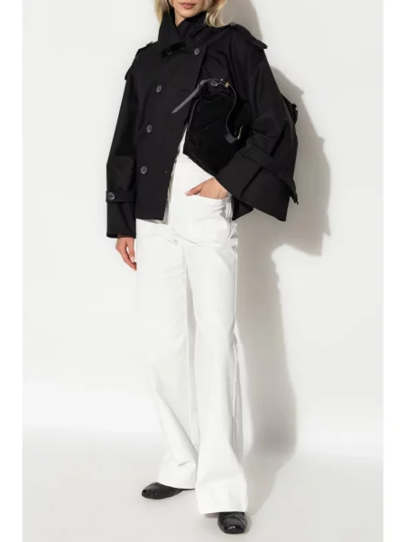 Blugi Victoria Beckham alb