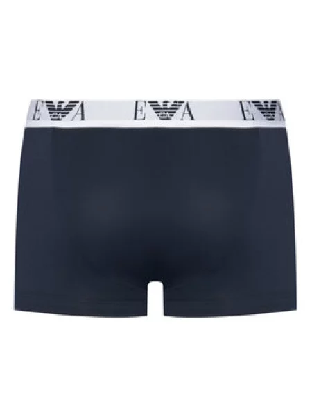 Hlačke Emporio Armani modra