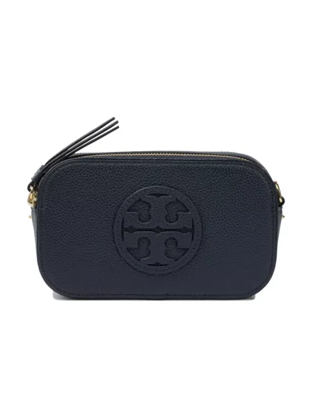 Torebka crossbody Tory Burch skórzana elegancka niebieska