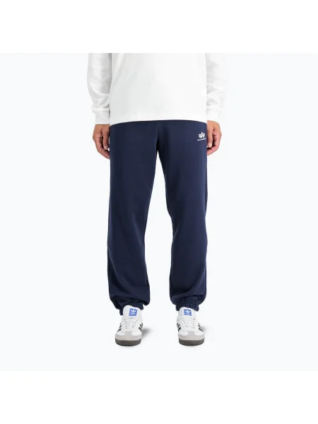Pantaloni pentru bărbați Alpha Industries Basic Small Logo II Jogger ultra navy albastru închis
