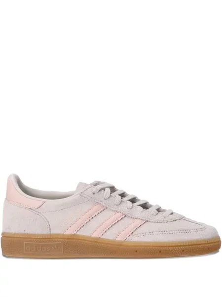 Sneakerși Adidas Adilette cu dungi din piele de căprioară slingback verde
