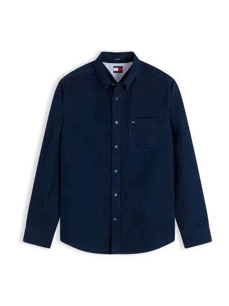 Tommy Jeans Cămașă bleumarin