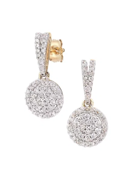 DIAMANT LETERNEL Cercei auriu