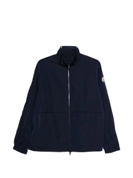 Geacă Moncler impermeabilă albastru