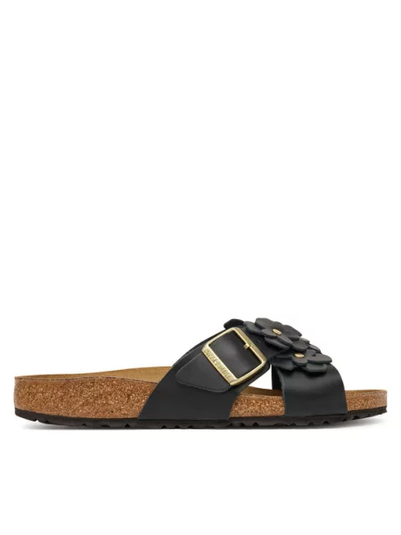Сникърси Birkenstock Siena Flowers Leather Black EUR 40 черно
