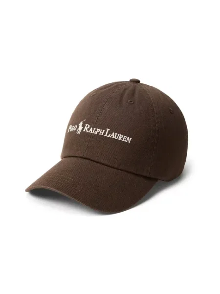 Polo Ralph Lauren czapka bejsbolówka Sport Cap brązowa