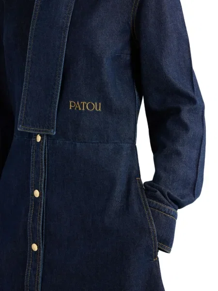 Rochie din denim Patou de costum albastru