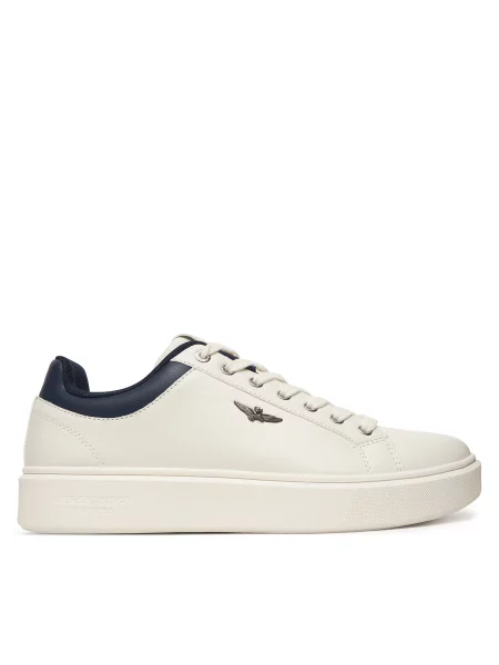 Sneakers Aeronautica Militare alb