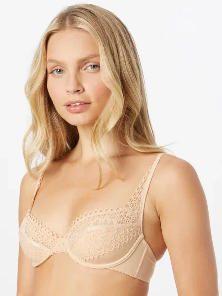 Scandale éco-lingerie Melltartó testszínű / vérvörös