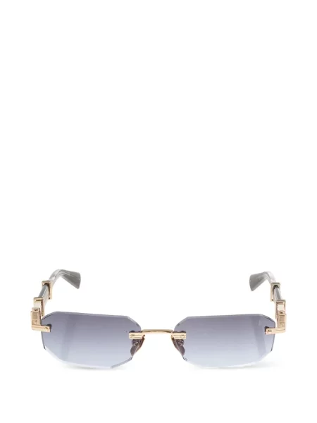 Ochelari de soare Balmain cu imprimeu geometric negru