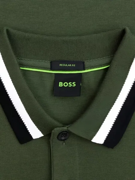 Polo Hugo με αυτόγραφο πράσινο