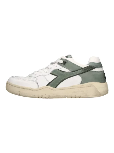 Sneakersy Diadora skórzane z przetarciami
