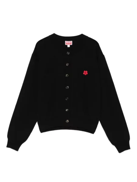 Cardigan Kenzo cu model floral negru