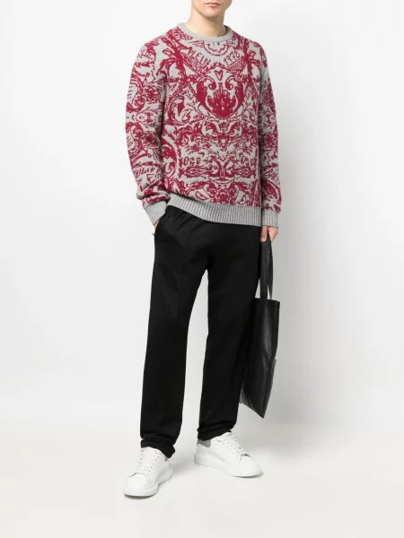 Megztinis Philipp Plein pilka