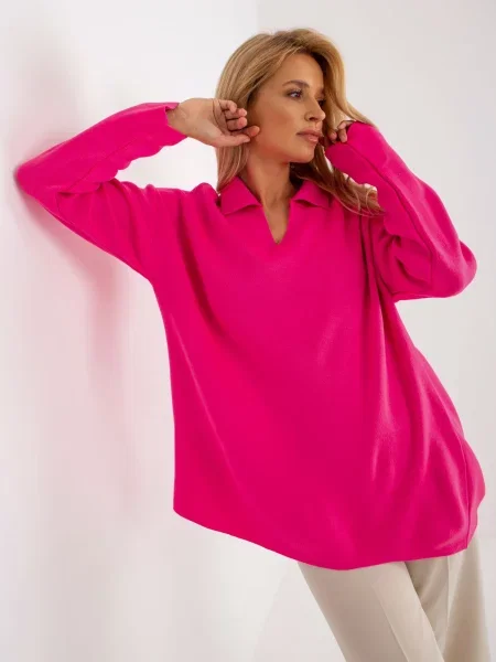 Pulover Fashionhunters roz