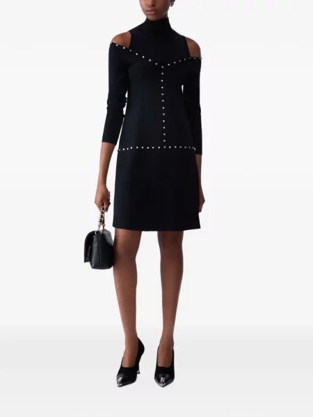 Scurt rochie Liu Jo tricotate negru