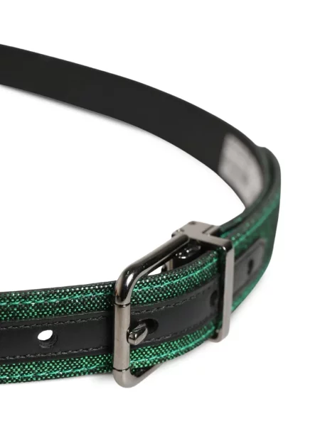 Cu centură curea Dolce & Gabbana cu cataramă verde