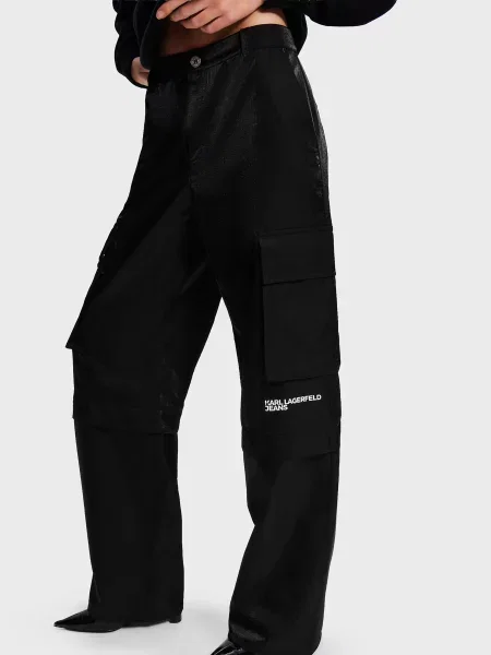 Карго Karl Lagerfeld Jeans нейлон/поліестер чорний