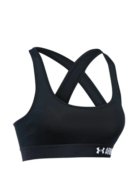 Sutien sport Under Armour cu autograf negru
