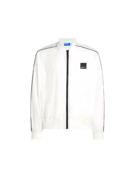 Lekki kurtka bomber Karl Lagerfeld biały