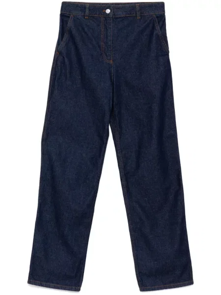 Proste jeansy Maison Kitsune niebieskie