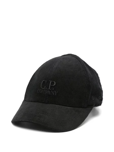 Czapka z daszkiem dziecięca C.p. Company czarna