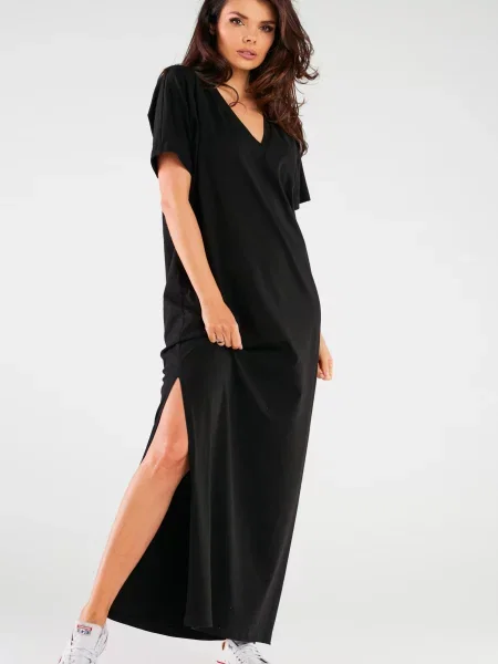 Sukienka maxi Infinite You czarna