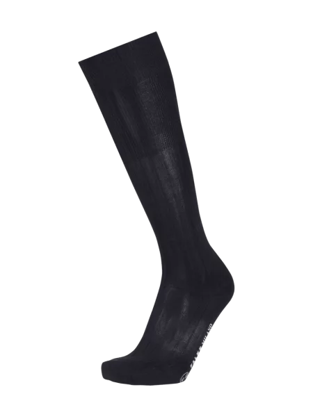 Skarpety z detalem z logo model ‘MILANO’ Falke granatowe