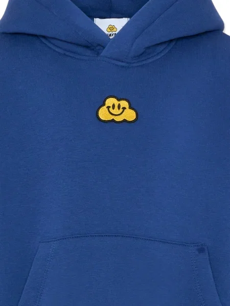 Bluza z kapturem dziecięca Ghayme niebieska