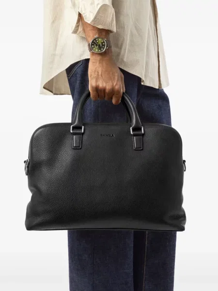 Geantă Shinola din piele negru