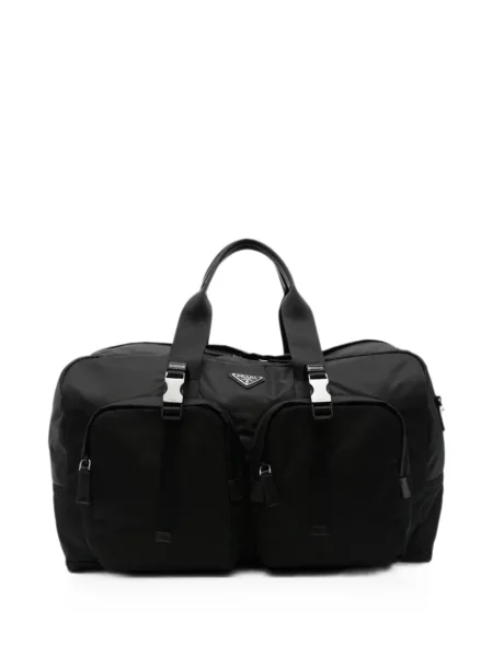 Geantă Prada cu autograf negru