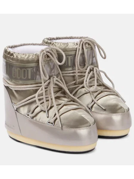Botine Moon Boot din satin