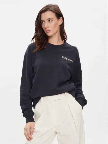 Bluză Tommy Hilfiger auriu