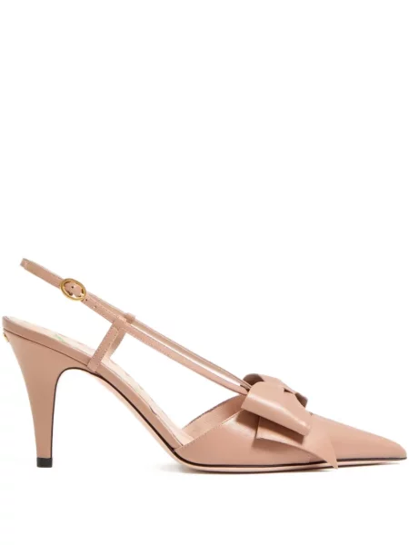 Pantofi cu toc Valentino Garavani din piele roz