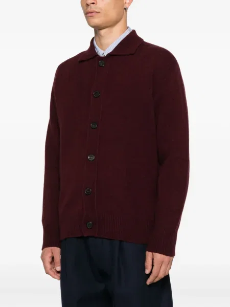 Cardigan Amaranto tricotate roșu