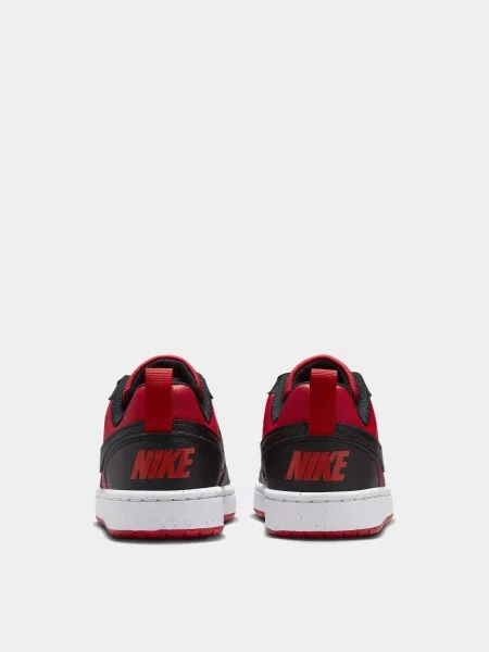 Дитячі Кеди низькі NIKE COURT BOROUGH LOW RECRAFT синтетичний червоний