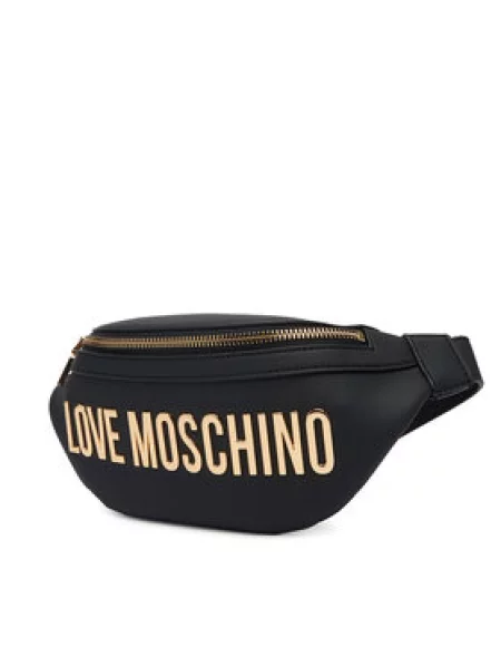 LOVE MOSCHINO Torbica oko struka﻿ crna