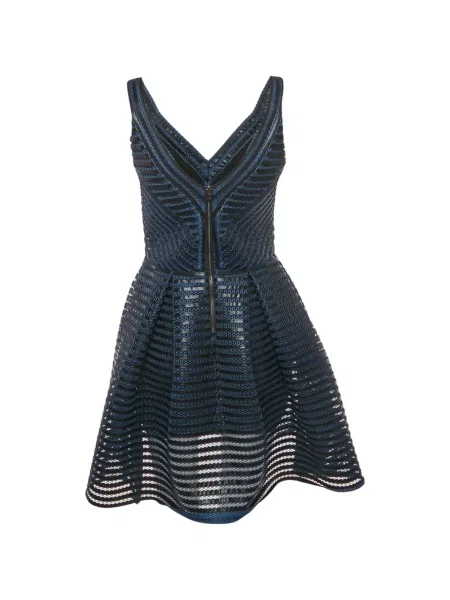 Rochie Maje plasă albastru