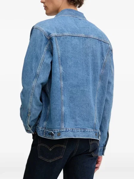 Blugi cu picior larg Levi's® de catifea cord albastru