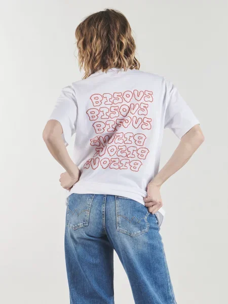 Ingruha Bisous Skateboards fehér