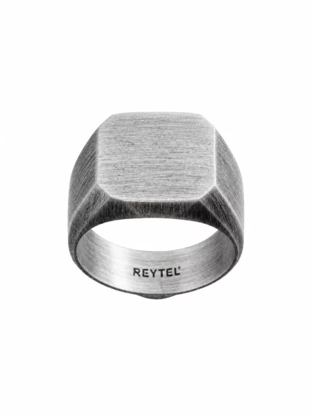 REYTEL Inele Stempel argintiu