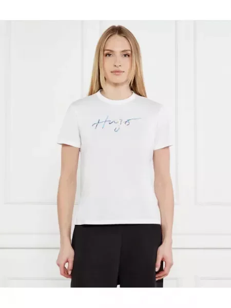 HUGO Tricou alb