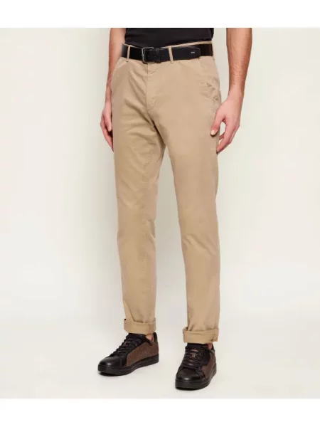 BOSS ORANGE Pantaloni chino portocaliu