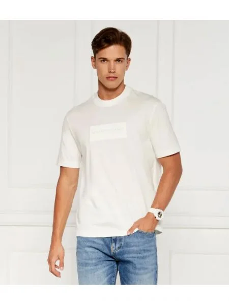 Armani Exchange Tricou alb